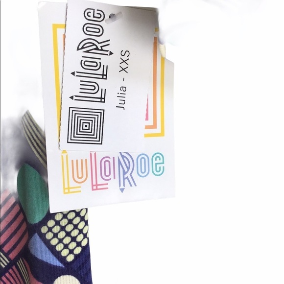 LuLaRoe Geometric Retro Print Boho Style Dress - Picture 5 of 5